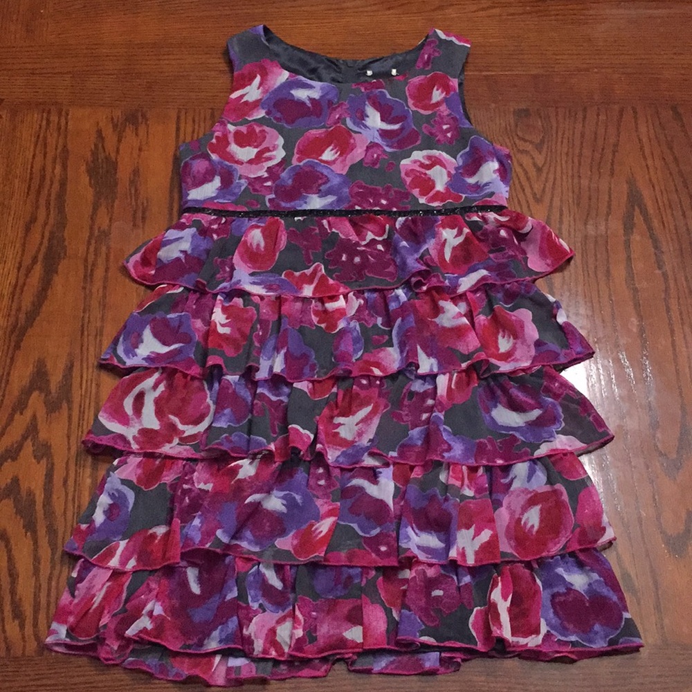 Pinks and Purples Child’s Dress